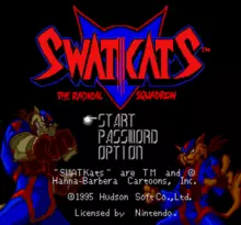 Image n° 4 - screenshots  : SWAT Kats - The Radical Squadron